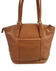 Sienna Zip Top Tote Shopper Bag for Women - Handmade by Saddler