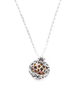 Silver Filigree Locket Necklace