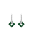 Silver Clover Earrings