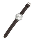 Arvo Silver Time Sawyer Watch - Gray Leather
