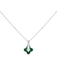Silver Clover Necklace