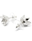 Silver 925 Liverleaf Earrings – Handcrafted, Nature-Inspired by Agnes Veski Jewellery at www.brixbailey.com