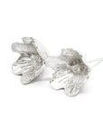 Spring Liverleaf Silver Earrings