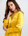 Aurelie Honeybee Silk Shirt