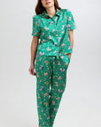 Poppy Rainforest Butterfly Silk Trouser