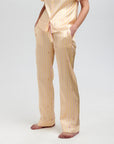 Poppy Lemonade Stripe Silk Trouser