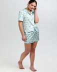Rosie Glacier Butterfly Silk Short
