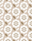 Slice Retro Floral Pattern Fabric