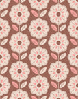 Slice Retro Floral Pattern Fabric