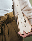 Elegant Model Sling Leather Bag – Versatile & Timeless Design by Craftory at brixbailey.com