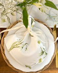 Snowdrop and Hellebore Table Runner