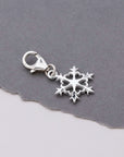 Snowflake Silver Charm