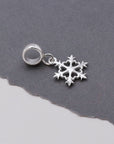 Snowflake Silver Charm