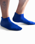 Bamboo Trainer Socks - Cool Sea Blue - 5 Pack
