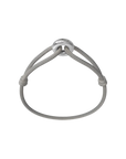 Silver Soho Cord Bracelet