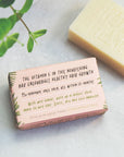 Lavender and Geranium 100% Natural Vegan Plastic-free Solid Shampoo