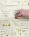 Personalised Christmas Hits Advent Calendar Countdown - Christmas songs advent calendar for kids