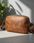 Soren Vintage Leather Crossbody Bag Sling | Versatile and Durable Leather Bag