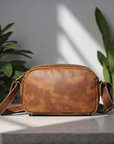 Soren Vintage Leather Crossbody Bag Sling | Versatile and Durable Leather Bag