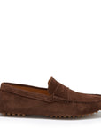Penny Driving Loafers, brown suede