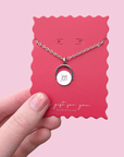 Custom Engraved Spinner Necklace