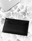 Vegetable-Tanned Leather Laptop Sleeve - Eco-Friendly Design