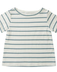 Blue Breton Stripe Summer T-Shirt