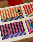 Stripy Mix & Match Placemats Set of 4