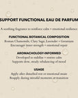 Support Eau de Parfum | Protective, herbaceous & restorative