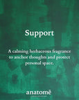 Support Eau de Parfum | Protective, herbaceous & restorative