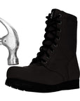 Black Vegan Ankle Boots
