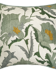 Suzani Square Cushion - Blue Green