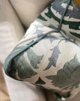 Suzani Square Cushion - Blue Green