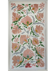 Suzani Framed Embroidery Print - Pink