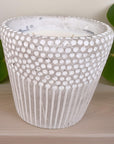 Luxury concrete scented candle in minimalist cement container, premium fragrances like vintage bookshop, zen, enchanted forest, rock salt amber, vegan cruelty-free by Ralph's Orchard at brixbailey.com