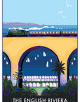 The English Riviera Steam Train Print and Poster