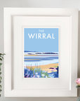 The Wirral Vintage Seaside Print