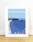 Thurlestone Vintage Travel Poster