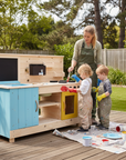 Triple Mud Kitchen