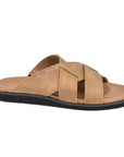 Brown Leather Sandals for Men with Nordic Style