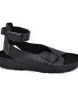 Athens Vegan Sandals in Black