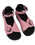 Athens Vegan Sandals in Pink