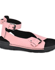 Athens Vegan Sandals in Pink