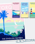 Torquay Palm Vintage Seaside Print