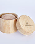 Premium bamboo watch box, natural wood watch storage, stylish sustainable watch organizer, handcrafted luxury accessory by The Sustainable Watch Company at brixbailey.com