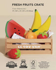 Smoothie Fruit Wooden Market Crate