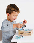 Market Fish Wooden Play Food Crate