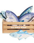 Market Fish Wooden Play Food Crate