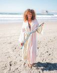 MUSLIN COTTON KIMONO BATHROBE