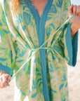 TURKISH COTTON MUSLIN KIMONO ROBE